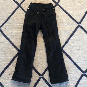 Market Black Insulated Ski Pants, 4